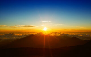 Sunrise bike tours Maui Hawaii