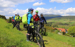 Mountain bike riders Hawaii