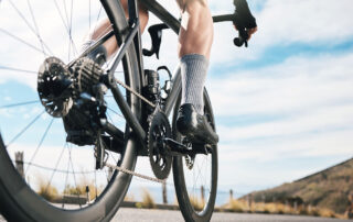 bike ride on the open road